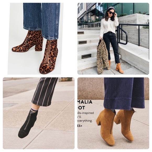 Madewell The Amalia Zip Boot in Leopard Calf Hair - Picture 6 of 6